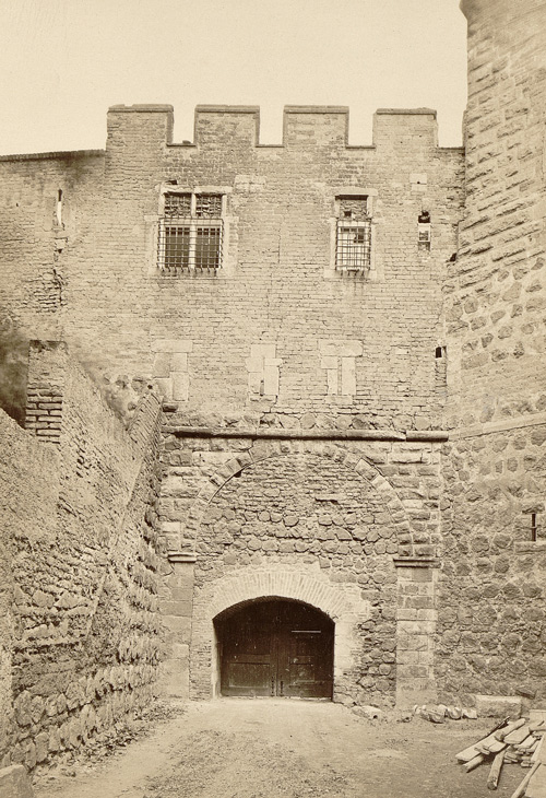 Altes Bayentor, Feldseite 1877.